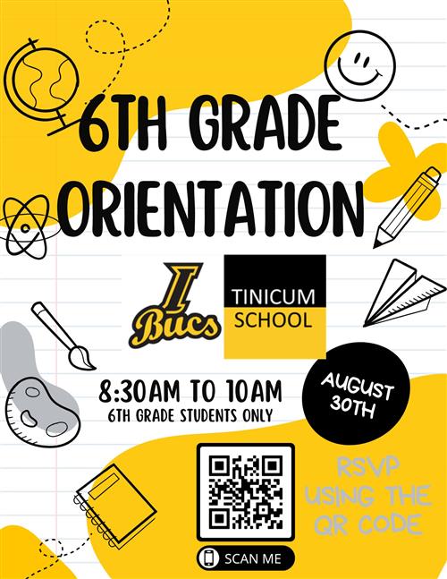  6th Grade Orientation 